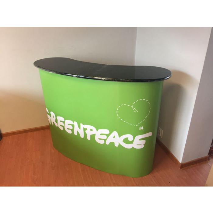 prezentační stůl greenpeace