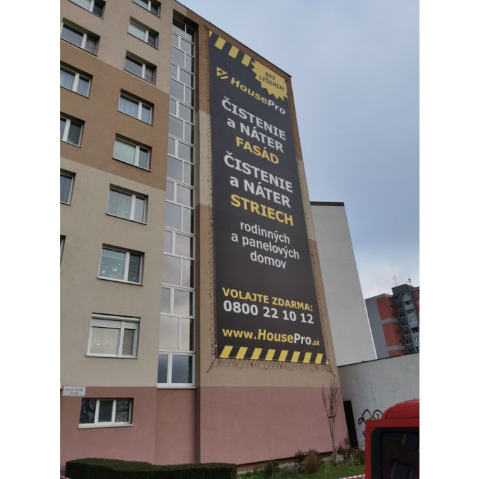 vyvěsit banneru HousePro
