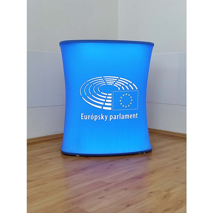 LED stolek s logem EU