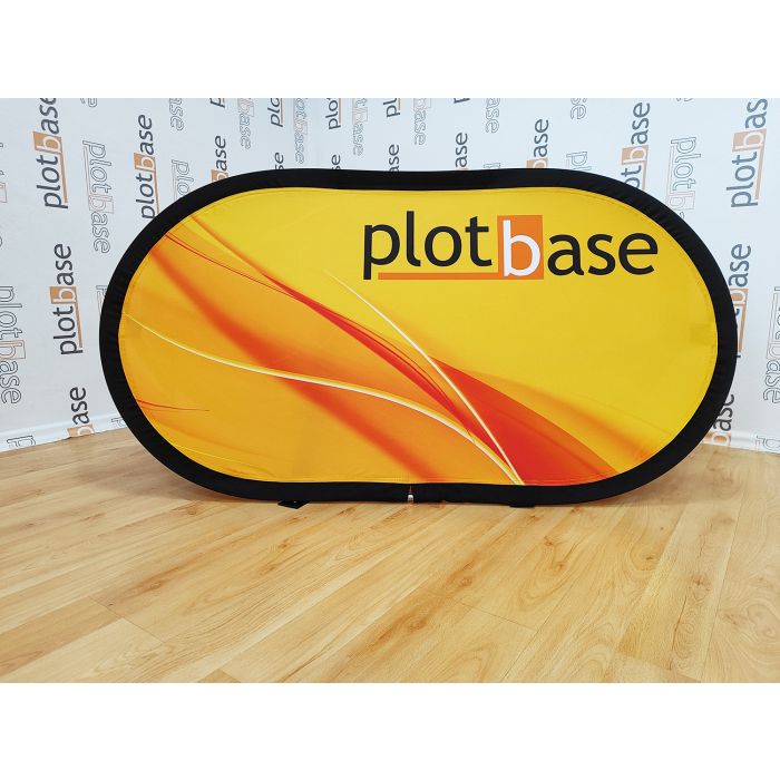 Skladaci outdoorový Banner plotbase