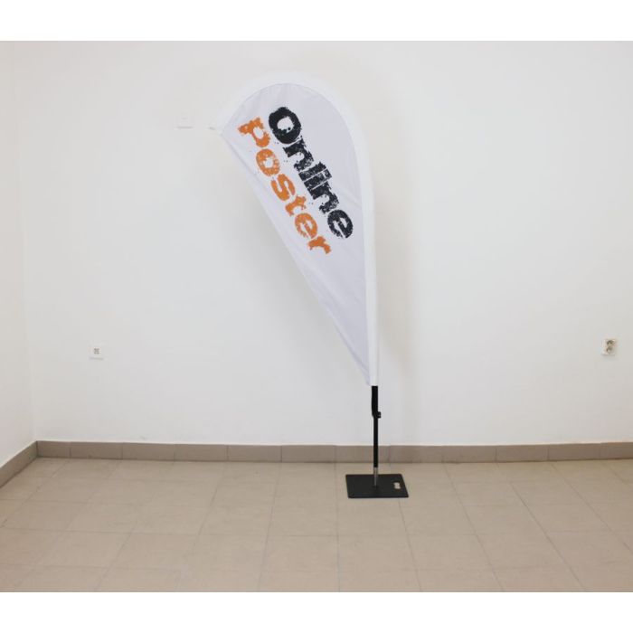 beachflag reklamní vlajka pro OnlinePoster