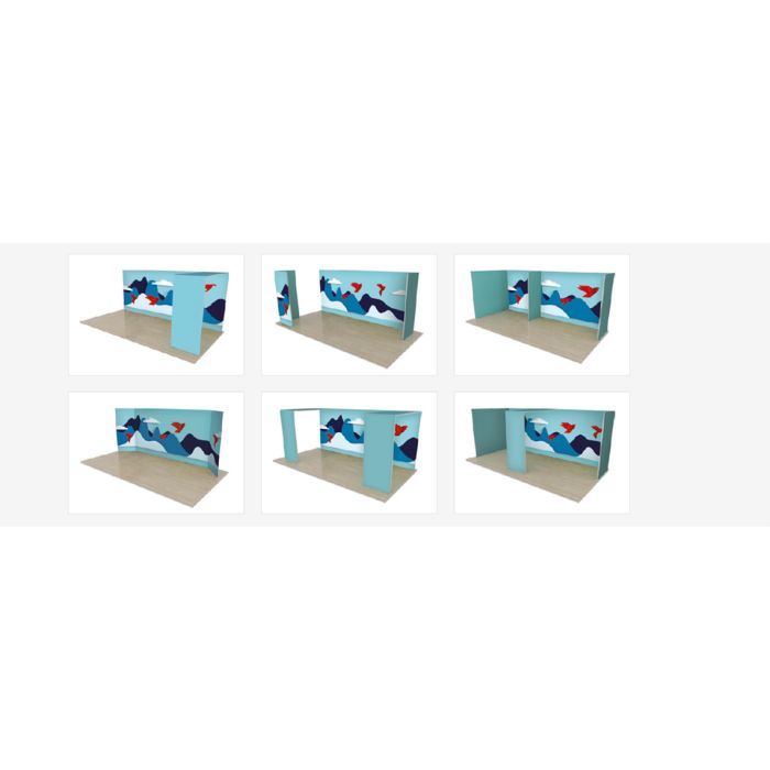 Příklady modularity výstavních expozic