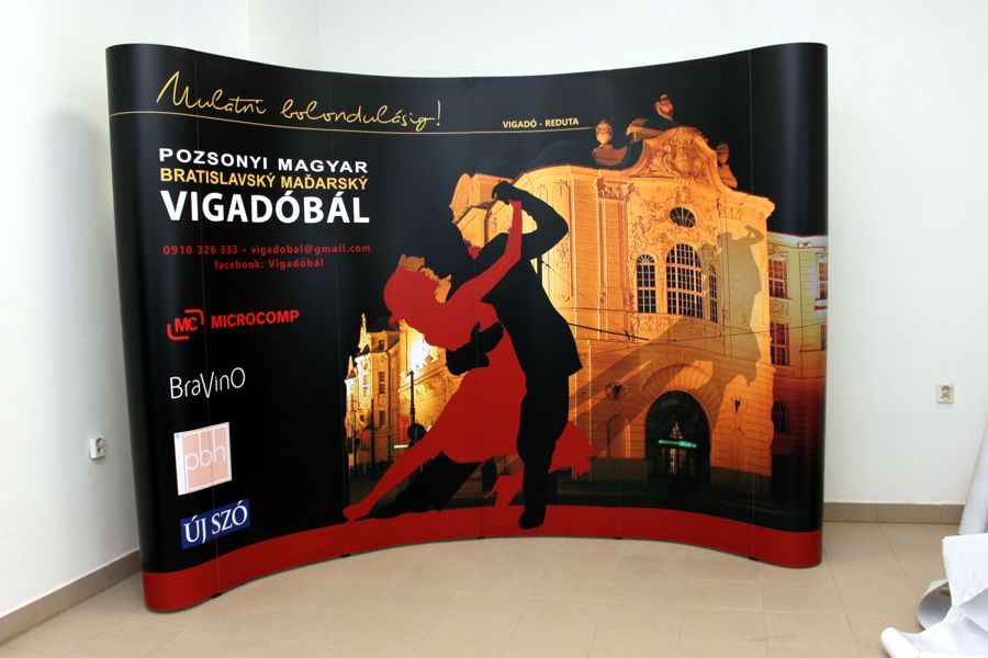 pop up stěna 3x4 - vigadóbál