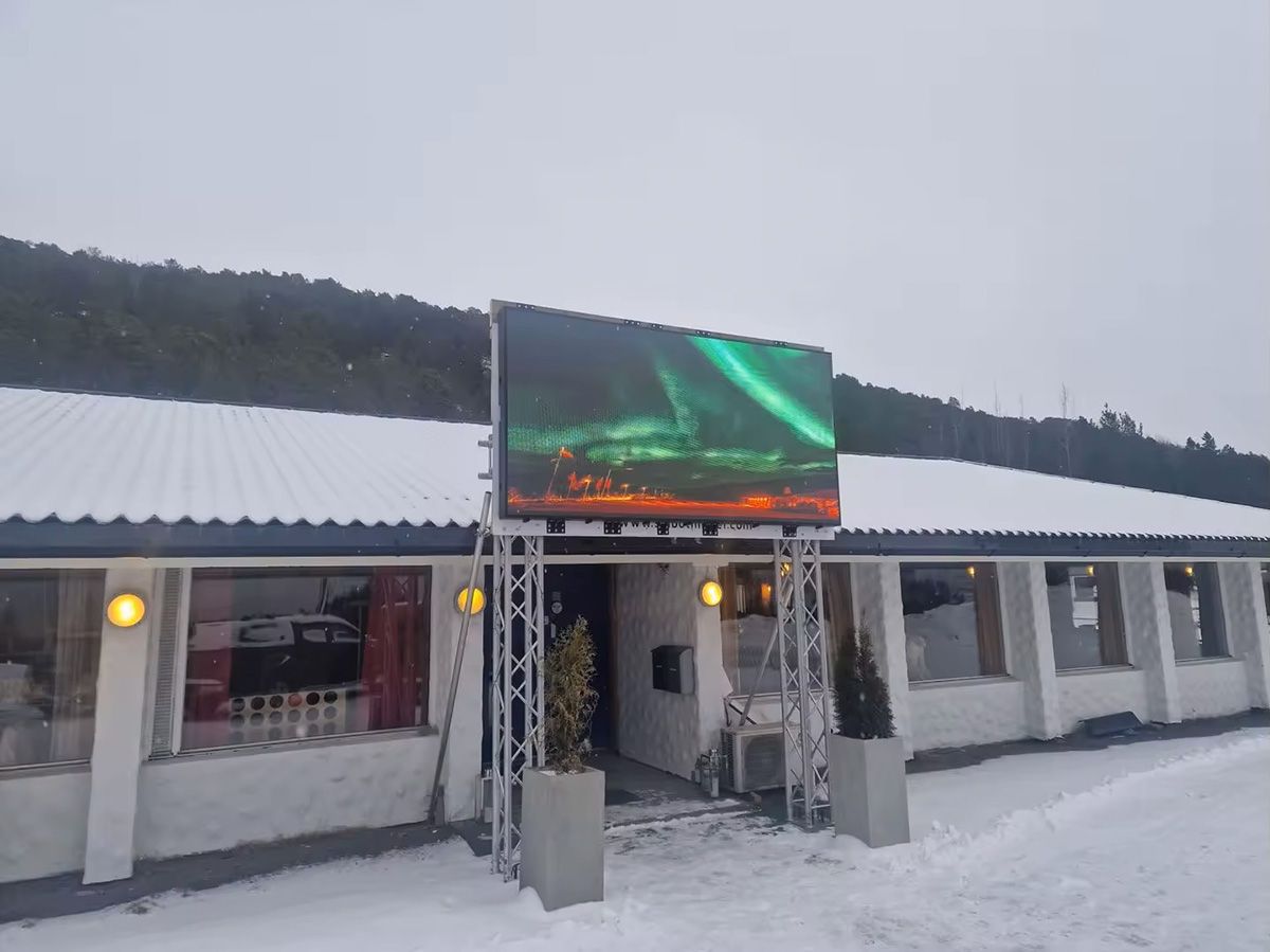 Led stěna v extrémních podmínkách