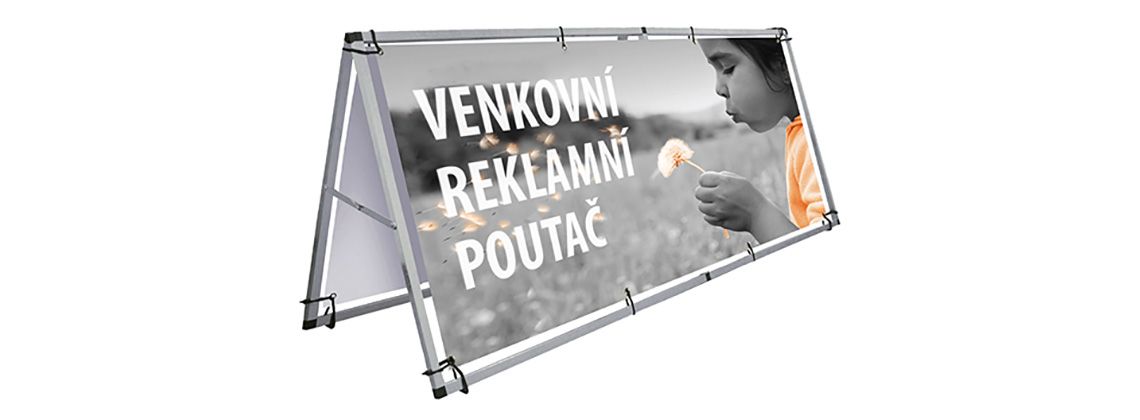 Venkovní reklamní poutač 