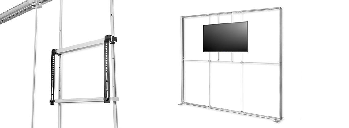 Držák pro monitor na reklamní stěnu LED 