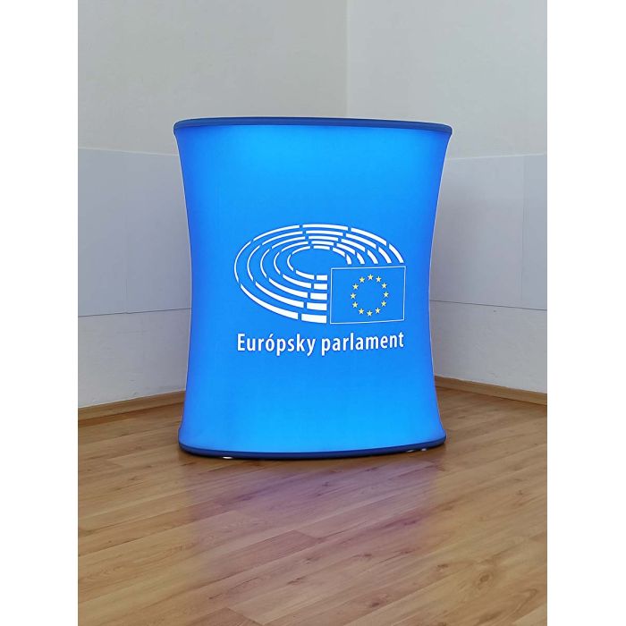 LED stolek s logem EU