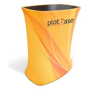 Reklamní počítadlo Plotbase na panelu výrobku