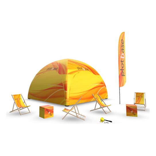 Chill zóna Premium pro venkovní akce Plotbase