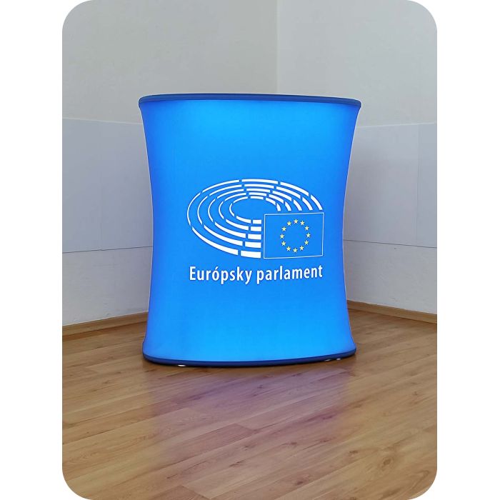 LED stolek s logem EU