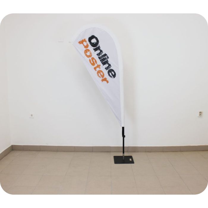 beachflag reklamní vlajka pro OnlinePoster