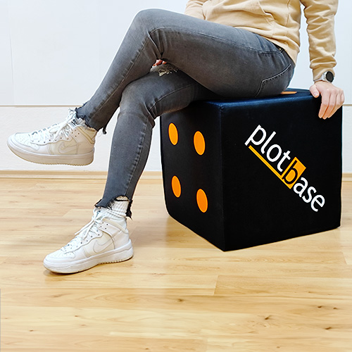 Penová kocka ako nábytok