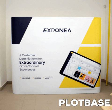 prezentační pop up stena expo