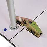 Panty reklamního pultu pro jednoduché složení