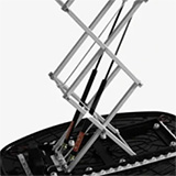 Pneumatická noha promo stolku