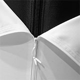 Zipový systém pro výměnnou grafiku reklamních nafukovacích předmětů