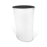 Atypický tvar promo stolkú 