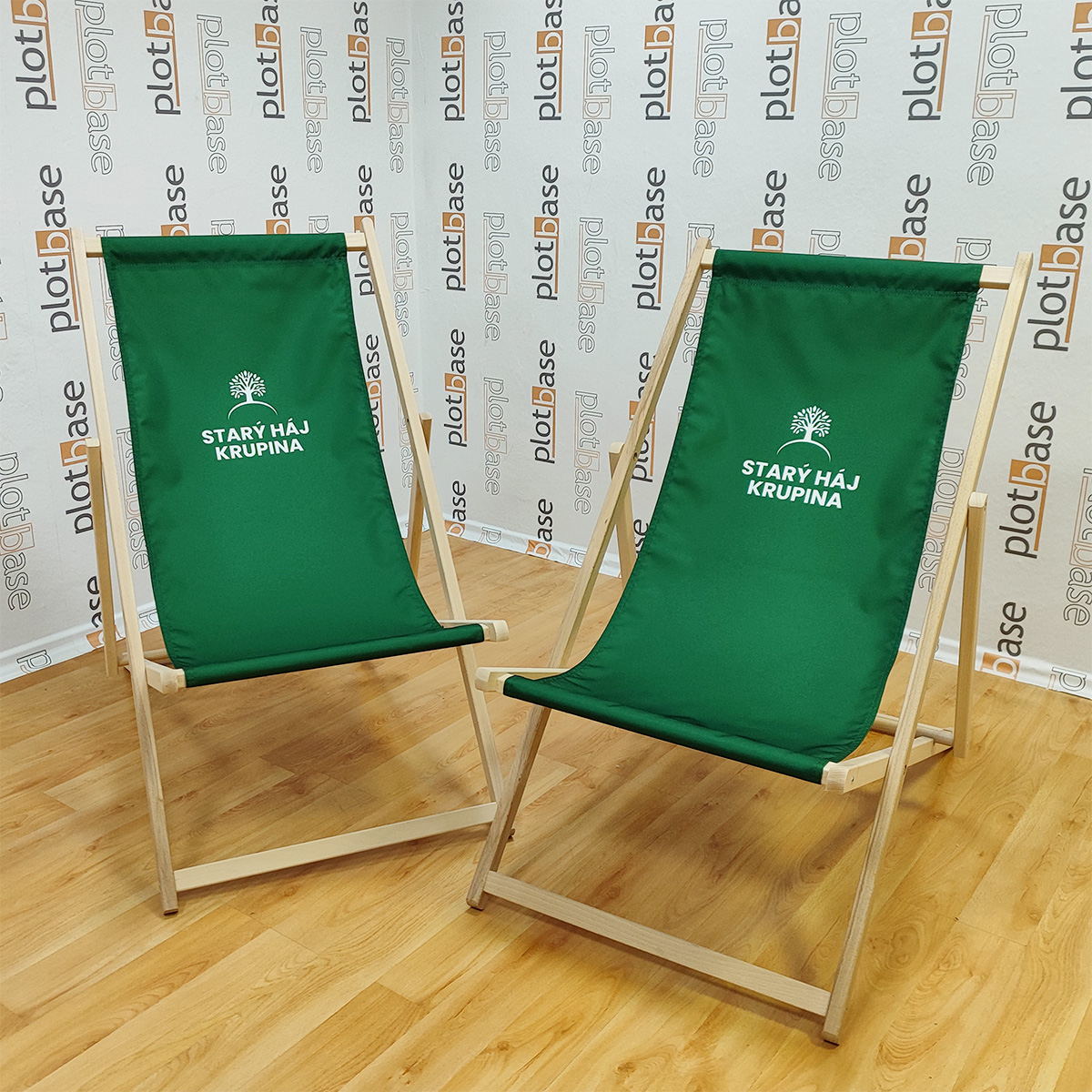 Reklamní plážové lehátko | Plotbase