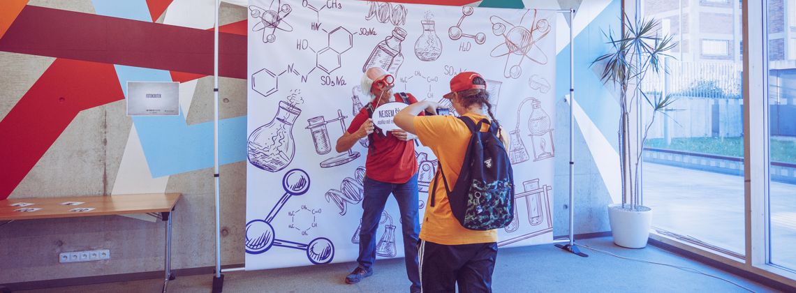 fotostena - noc vědců